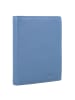 Esquire Viktoria Geldbörse RFID Leder 10 cm taubenblau