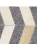 Beliani Patchwork BAGGOZE in Grau/Beige - (W) 160 x (H) 1 x (L) 230 cm
