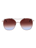 Andy Wolf Frauen Sonnenbrille Quadratisch Rose Gold