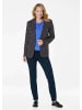 GOLDNER Kurzgröße:  Blazer Blazer in marine / gemustert
