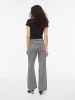 Vila Wide Fit Jeans in Light Grey Denim