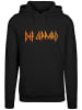F4NT4STIC Hoodie Def Leppard Shatter Logo in schwarz