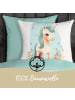 Good Morning good morning Comfort Flanell Bettwäsche - One - Einhorn, aqua in blau