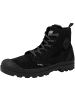 Palladium Schnürboots Pampa Hi Zip WL Leather XT in schwarz