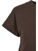 Urban Classics Urban Classics Damen Ladies Organic Empire Valance Tee Dress in brown