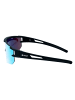 YEAZ SUNSPARK Sport-Sonnenbrille Black/Golden Green in gelb