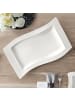 Villeroy & Boch Servierplatte NewWave in 49 x 30 cm in weiß