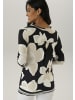 Aniston SELECTED 3/4-Arm-Shirt in schwarz-offwhite-beige