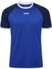 Hummel T-Shirt "Pulse Stripe T-Shirt S/S" in Blau