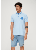 s.Oliver Polo-Shirt kurzarm in Blau