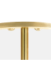 Beliani Duschkabine ONELLI in Gold - (W) 90 x (H) 190 x (L) 90 cm
