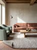 KADIMA DESIGN Läufer Streifen weich wohnlich Wohnzimmer Schlafzimmer gemütlich in Beige