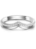 Glanzstücke München Ring Sterling Silber Zirkonia in silber