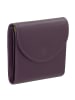 DuDu Malaita Geldbörse Leder 11 cm in deep purple
