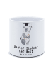 Mr. & Mrs. Panda Pflanzkübel Groß Pinguin Bester Student der Wel... in Weiß