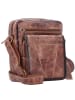 Greenland Nature Mascu & Line Umhängetasche Leder 25 cm in brown