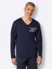 WITT WEIDEN Schlafanzug-Shirt in marine