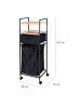 Home&Styling Collection Badregal in schwarz