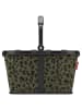 Reisenthel Carrybag - Einkaufskorb (cord dark matcha) in teddy leo olive