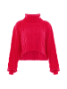 myMo Damen Rollkragenpullover in PINK