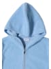 Cecil Teddy-Jacke mit Kapuze in Unifarbe in Easy Blue