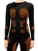 normani 2 x Thermooberteil Langarm Shirt Skiunterwäsche für Damen und Herren in Orange