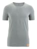 Bruno Banani Unterhemd / Shirt Kurzarm WARM UP in Grau Melange