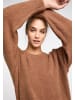 IZIA Damen Legerer Strickpullover in Braun