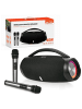 Wisam Teltech Bluetooth-Lautsprecher Boombox 2x20W + 2 Mikrofone TSK-05