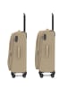 Stratic taska 4-Rollen Kofferset 3tlg. mit Dehnfalte in taupe