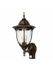 Licht-Erlebnisse Außen Wandlampe (B)24.5 x (H)46.5 cm in Kupfer Antik