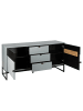 home24 Sideboard KOONO 160 cm in Blaugrau