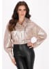 faina Women Jacket in beige silver
