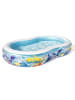 Bestway Bestway® Family Pool Fish 'n Friends ™ 262 x 157 x 46 cm, oval in ab ohne Altersbeschränkung