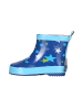 Playshoes Gummistiefel Halbschaft Sterne in Blau