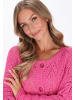 IZIA Women Poncho in pink