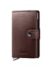 Secrid Dusk Miniwallet - Geldbörse 10.2 cm RFID in dark brown