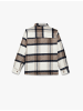 KOTON SHIRTS LS in Beige Kariert