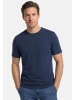 Redmond T-Shirt Basic in Dunkelblau / grau / schwarz