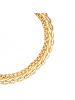 Yokoamii Gliederarmband aus Messing in gelbgold
