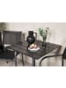 ebuy24 Cafétisch Colorado Schwarz 70 x 70 cm