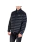 Armani Exchange Blau Polyamid Mantel