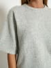 Peppercorn Bluse in Light Grey Melange