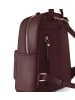 Lazarotti Bologna Leather City Rucksack Leder 27 cm burgundy