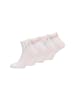 Tamaris Kurzsocken comfort leo Tennis 4er Pack comfort in white/white