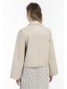 DreiMaster Vintage Lederjacke in Wollweiss