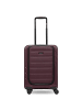 Redolz Essentials 17 4-Rollen Kabinentrolley 55 cm Soft-Pocket Laptopfach in burgundy