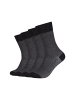 camano Socken ca-soft mini design 4er Pack black