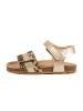 billowy Sandaletten  in gold