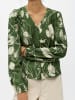 Object Oberteil mit V-Ausschnitt in Bronze Green